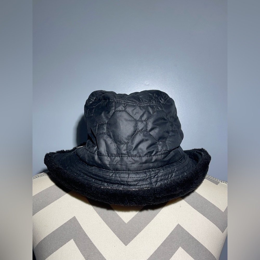 UGG Black Quilted Hat